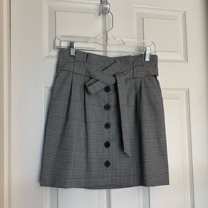 Tailored Mini Skirt